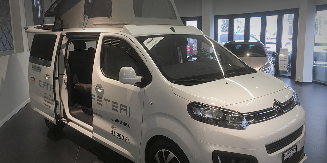 Citroën Spacetourer Campster ClinicCars Yverdon